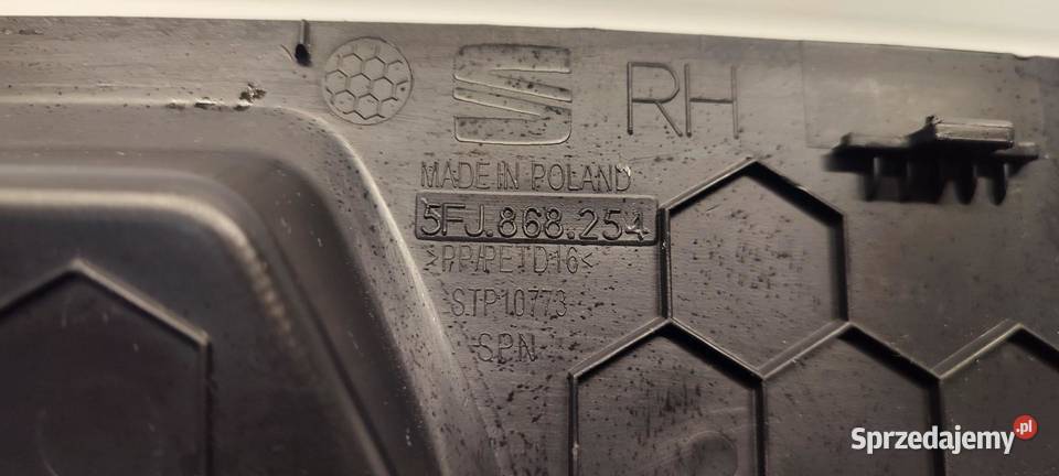 SEAT TARRACO OSŁONA PÓŁKA BOCZKA BAGAŻNIKA dolnośląskie