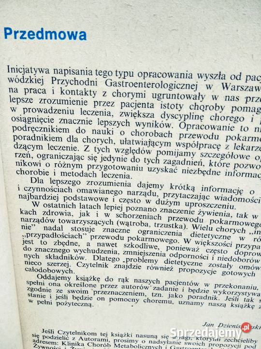 Poradnik chorych narządu trawienia medycyna Warszawa sprzedam