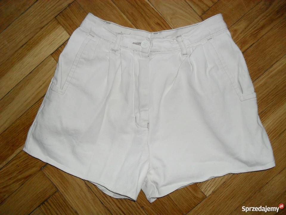 JEANSOWE SPODENKI TEEN CLUB R16436 biały Łódź