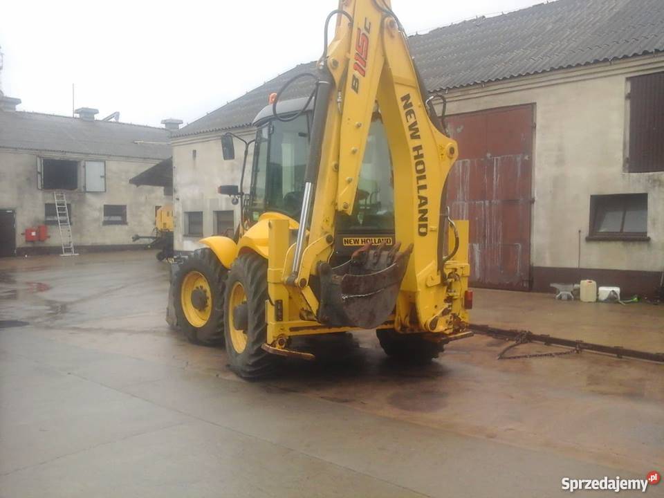 koparka nev holland b115c pełny VAT