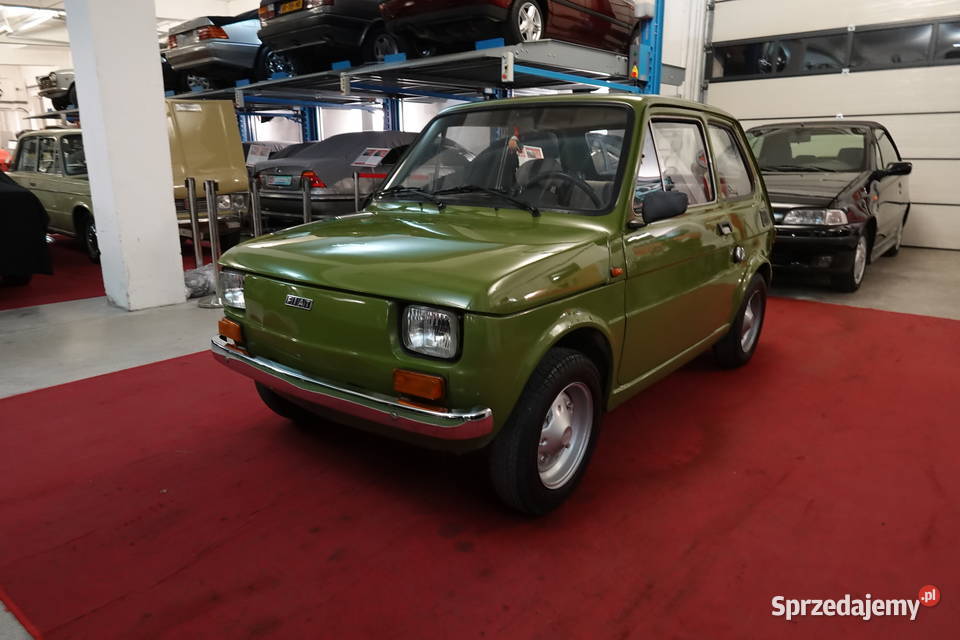 Fiat 126 pierwsza seria serwisie jasny środek Rok produkcji 1974