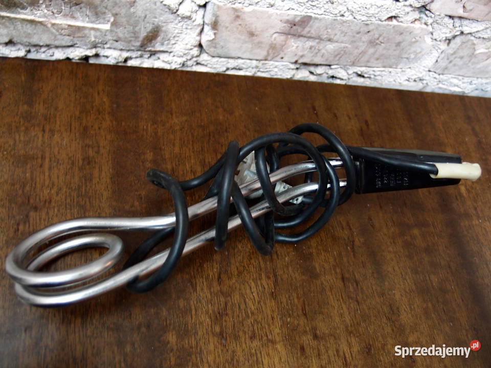 Grzałka do podgrzewania wody moc 1000W 1kW 230V Łódź