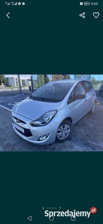 Hyundai ix20 srebrny Gdańsk