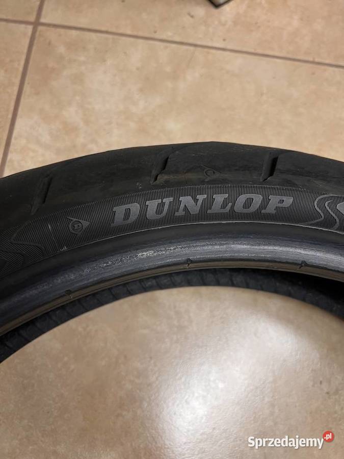 Opona używana Dunlop 18055 ZR 17 73W Roadsmart 4 55 Motocyklowe Czarnków