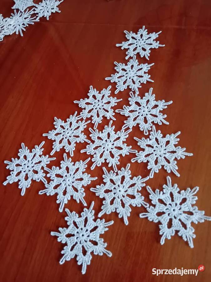 szydełkowe gwiazdki Oleśnica