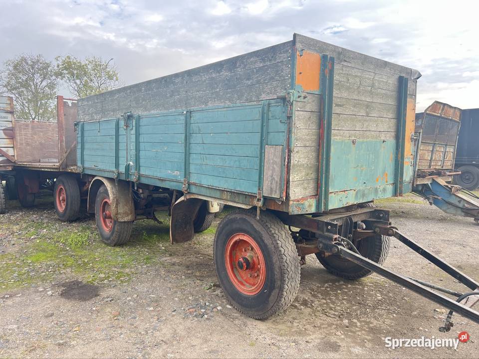 Przyczepa rolnicza skrzyniowa pomorskie Solnica