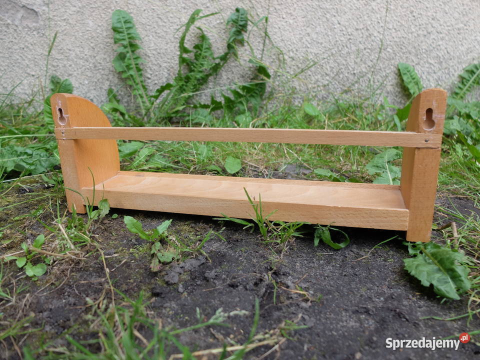 Drewniana wisząca półka 660 Kościan