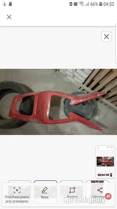 Cagiva mito 125 zadupek Elementy nadwozia