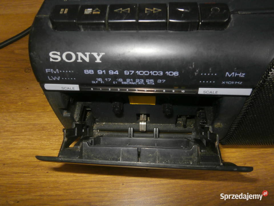 Radiomagnetofon SONY CFM 10L sprawny łódzkie Łódź