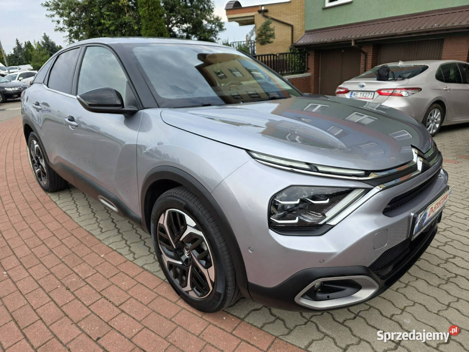 Citroen C4 2022 SHINE Salon Polska 1Właściciel szary C4 Białystok