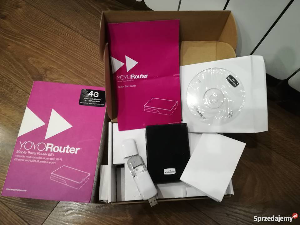 Router YOYO EE1 i modem 3G ZTE MF668 małopolskie Nowy Sącz sprzedam