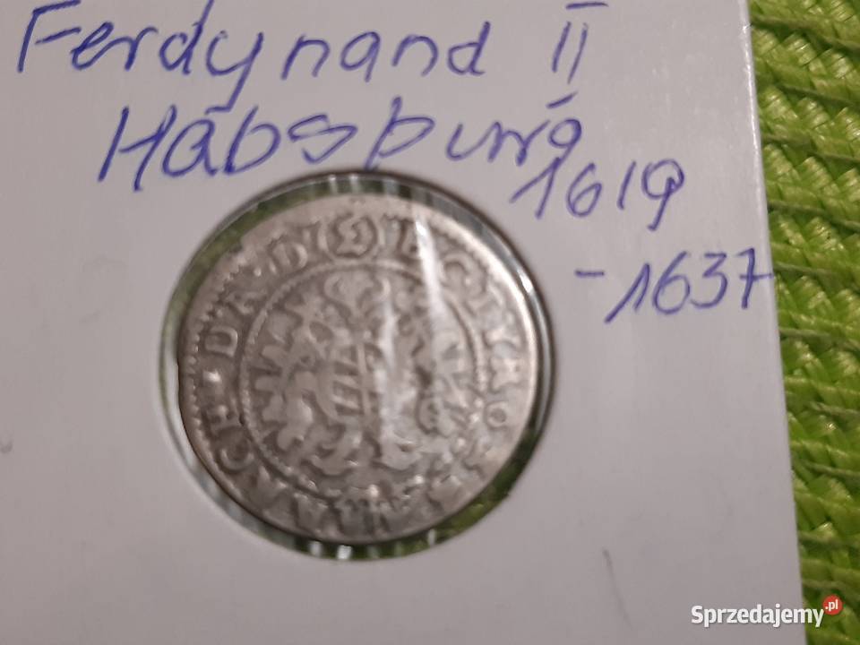 moneta srebrna Austrii z 1624r Łomża