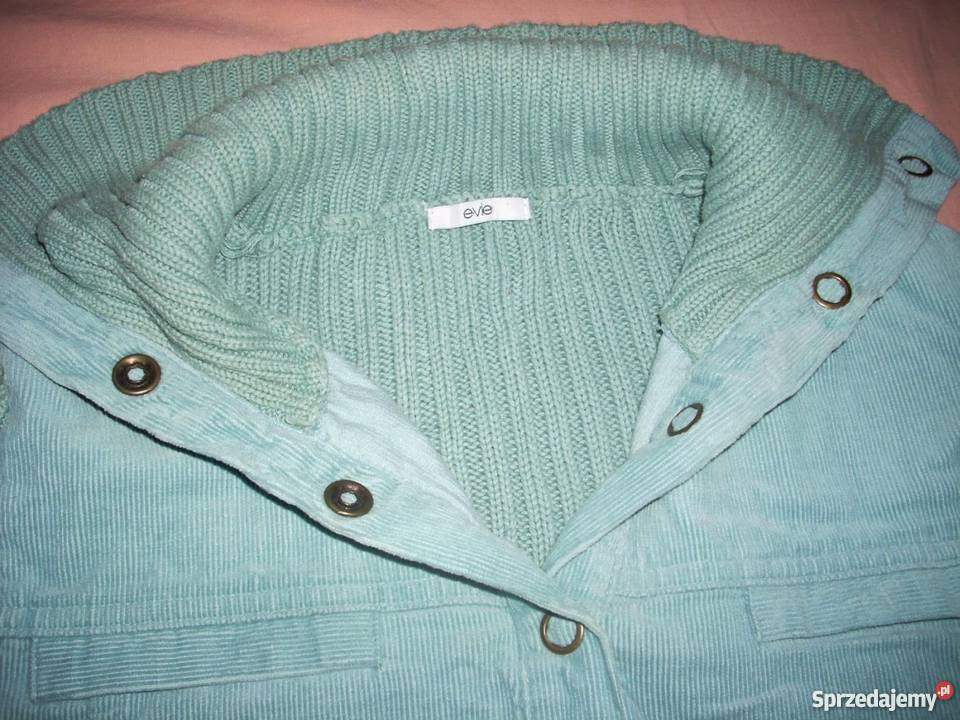 EVIE Bluza Sweter Super40 42 L XL niebieski Nowy Sącz