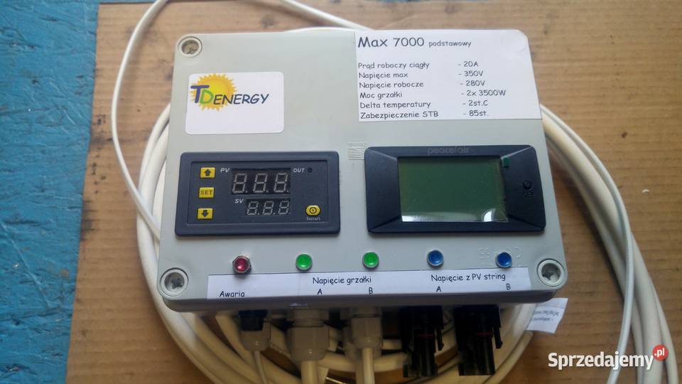 Sterownik grzałek 7000 fotowoltaika Miłki