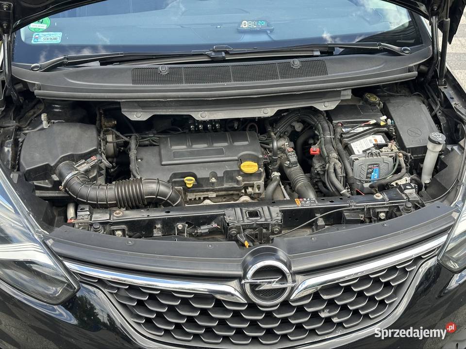 Opel Zafira 14 C 2018 r LPG7miejsc Katowice ogranicznik prędkości