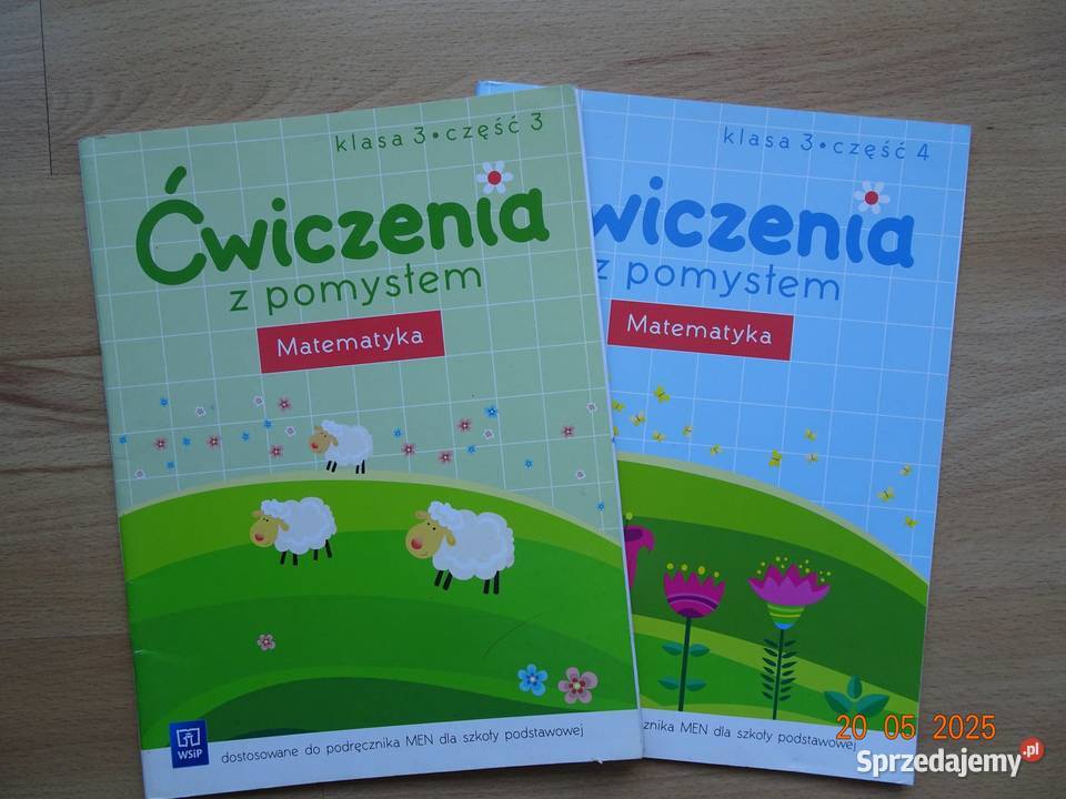 Ćwiczenia z pomysłem Matematyka Klasa 3 część 3 Kraków