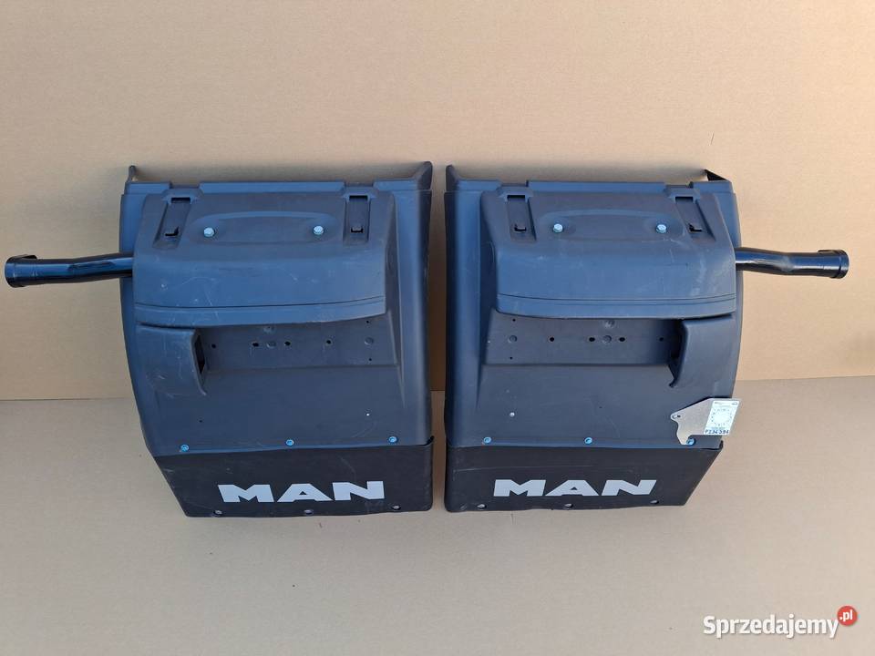 MAN TGX TGS BŁOTNIK TYŁ NA LAMPĘ LEWY PRAWY ciężarowe Bieleń