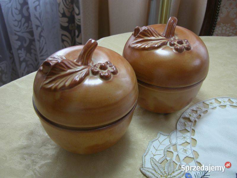 ceramiczne jabłka