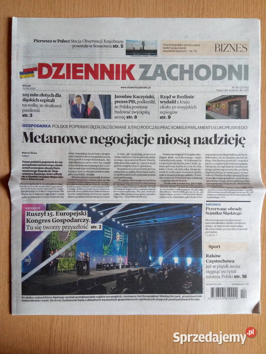 Dziennik Zachodni Europejski Kongres Gospodarczy Dąbrowa Górnicza