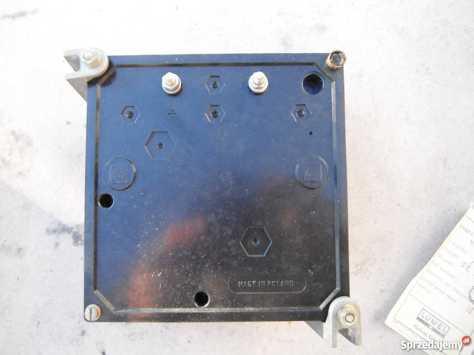 Woltomierz Lumel 60V M12M miernik tablicowy Nowy Chlewiska