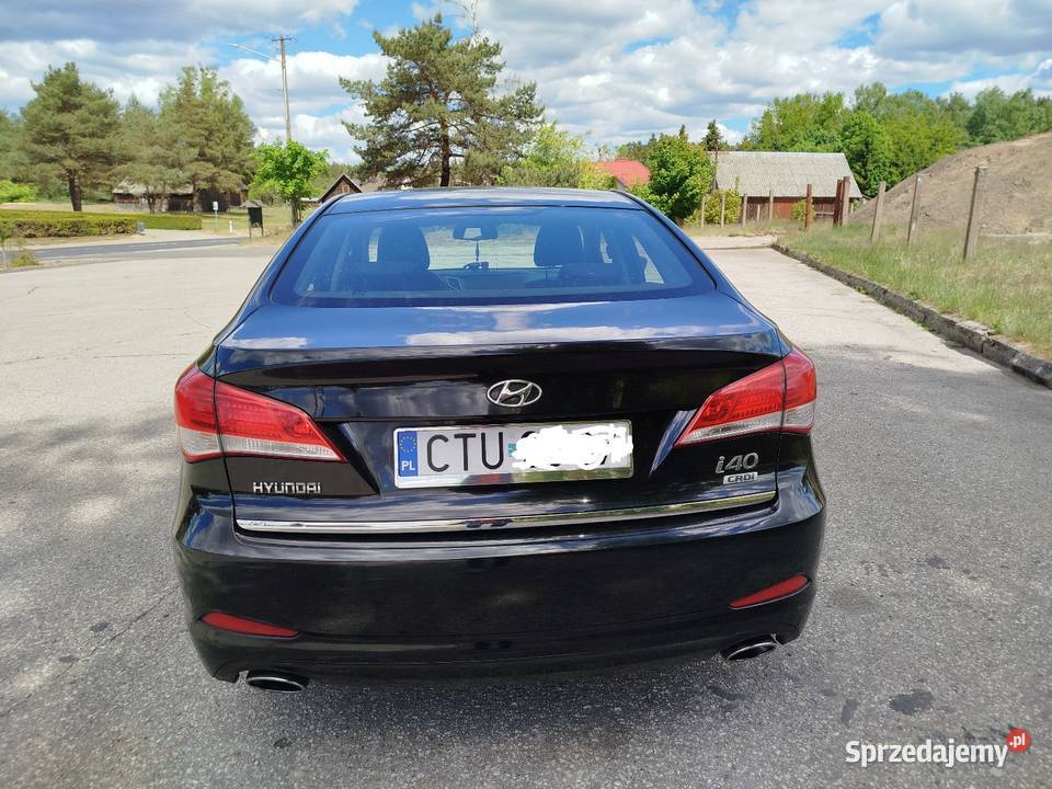 Hyundai i40 17 crdi sedan ładny kujawsko-pomorskie Tuchola
