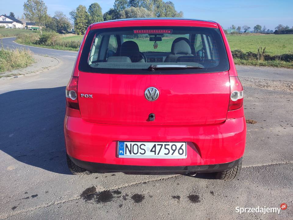 VOLKSWAGEN FOX 12 2005r wysoki
