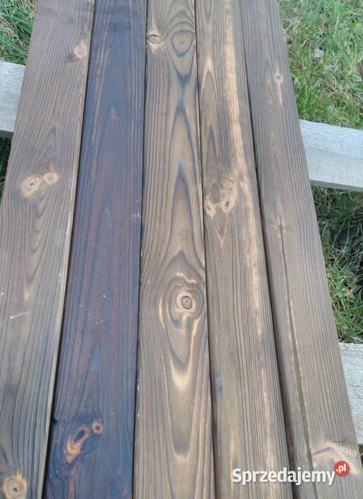 Shou Sugi Ban 100 Deska Półka opalana Warszawa