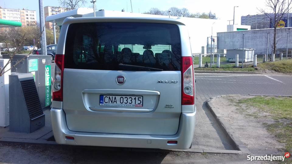 FIAT Scudo Panorama 165 Multujet Long klimatyzacja Scudo Łódź sprzedam