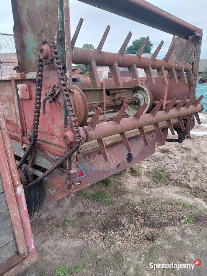 Rozrzutnik obornika jednoosiowy dwuosiowy Glinnik