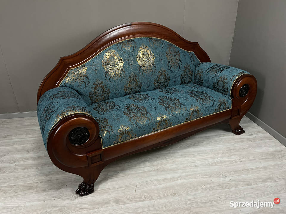 Antyczna SOFA BIEDERMEIER z 1880 roku