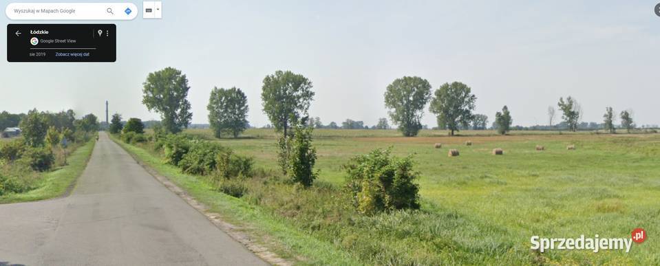 7,38 ha Kutno-Nowe Ostrowy przy drodze asfaltowej