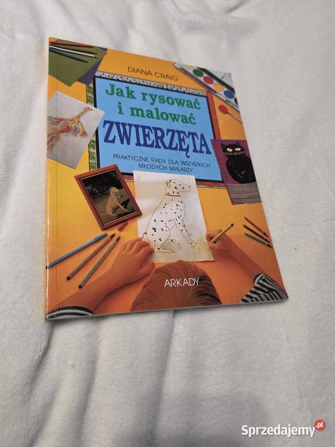 Książka rysować i malować zwierzęta Diana Craig Wrocław
