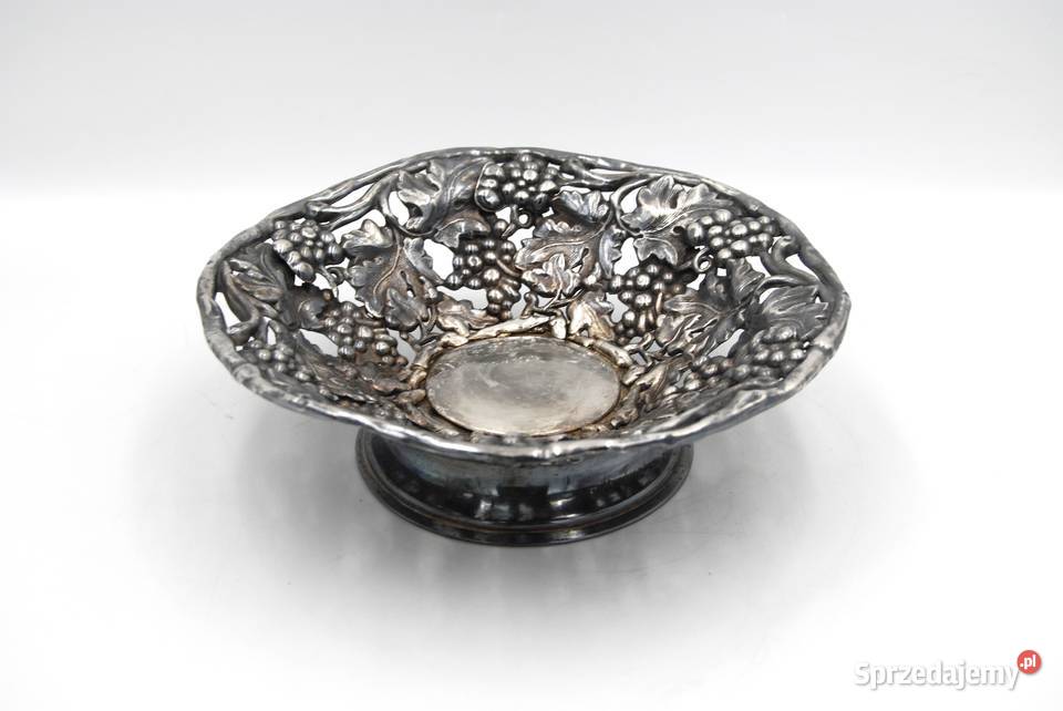 Piękna stara patera bracia Buch Warszawa 1882 r Poznań