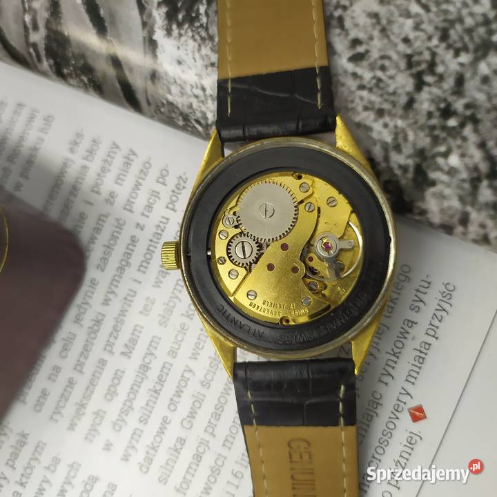 Zegarek Atlantic mechaniczny Swiss męskie Myślenice sprzedam