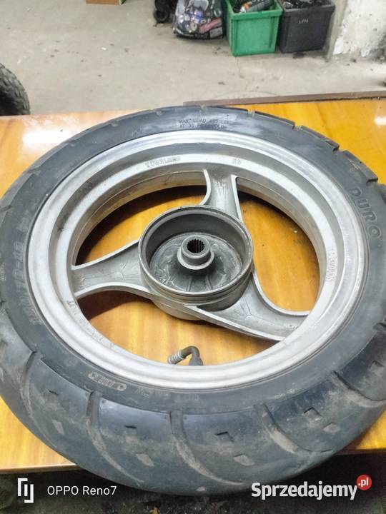 Tylne koło 12 cal 19 frezów skuter 4T Łubno