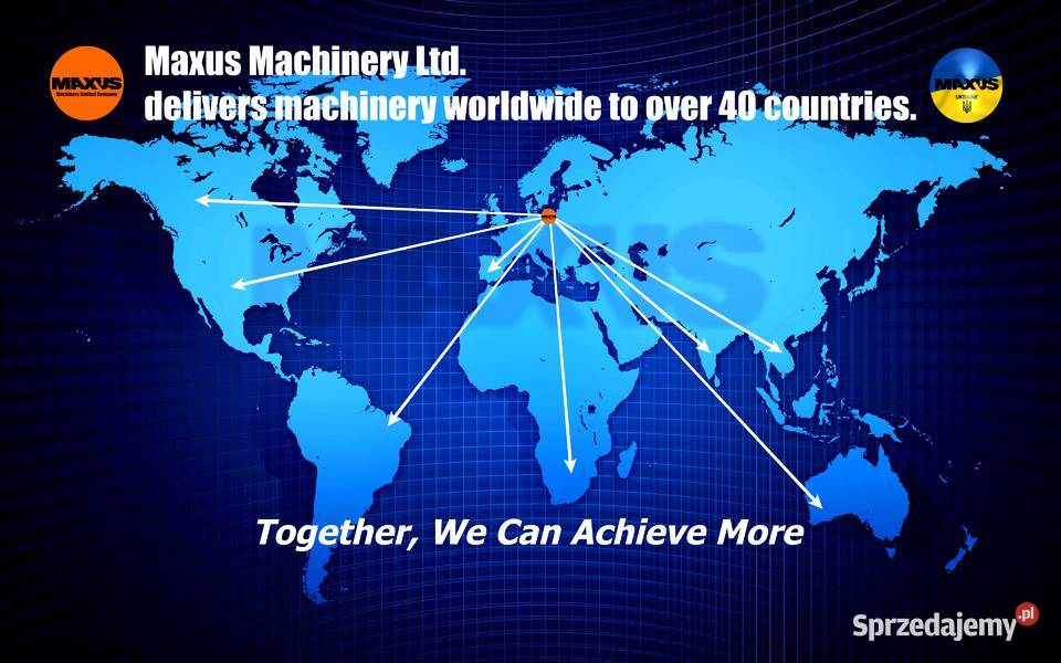 NOWY Ciągnik 50 4x4 MAXUS Gwarancja Koszalin