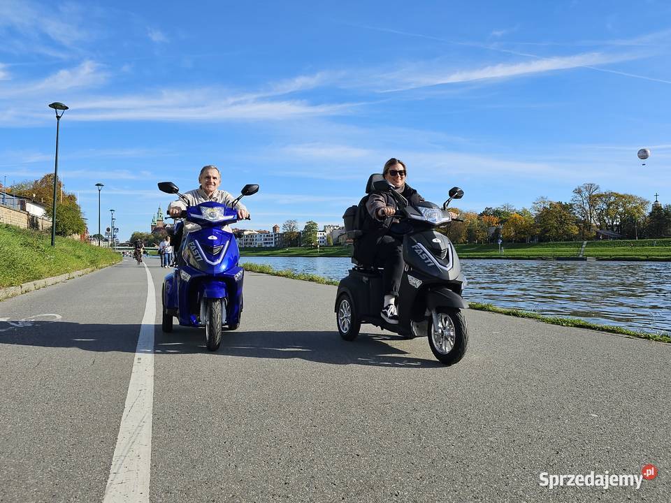 Skuter elektryczny czterokołowy Fasti 3 metalic Kraków