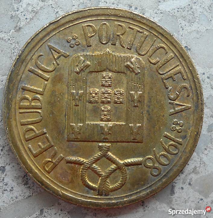 PORTUGALIA10 ESCUDOS1998 r Legionowo