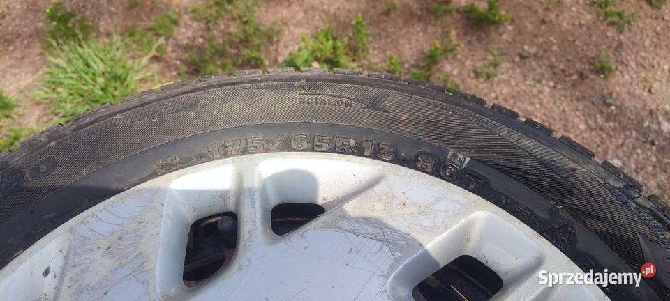 Felgi z oponami zimowymi opel corsa B 4x100