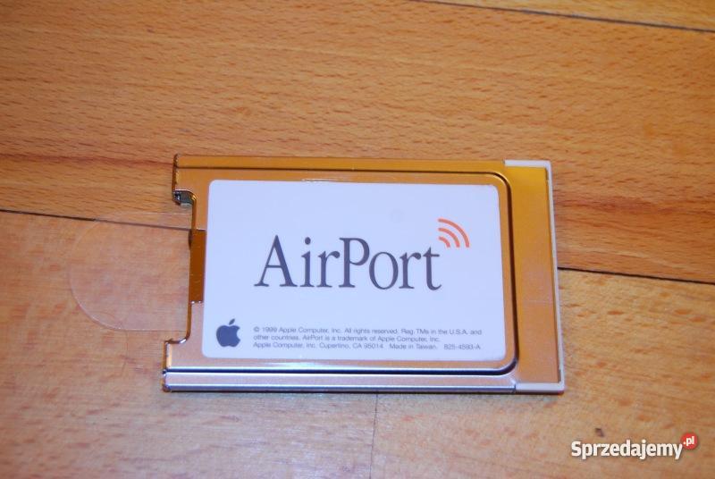 Karta apple airport wlan wifi g3g4imacibook Internet i komunikacja Gdańsk