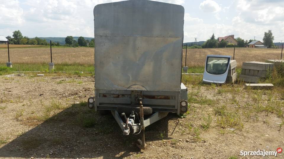 Przyczepka samochodowa dwuosiowa Niewiadów 2 Dynów