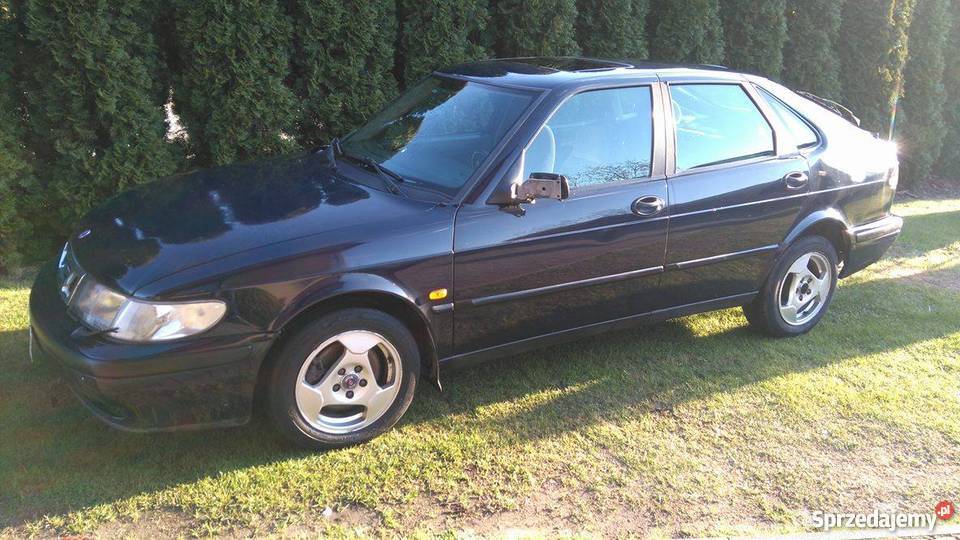 Saab 93 uszkodzony poduszka powietrzna Międzyrzecz