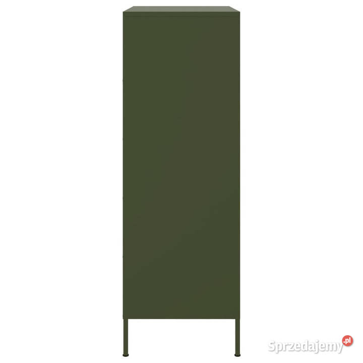 Szafka oliwkowa 68x39x113 stal WM842974 Warszawa