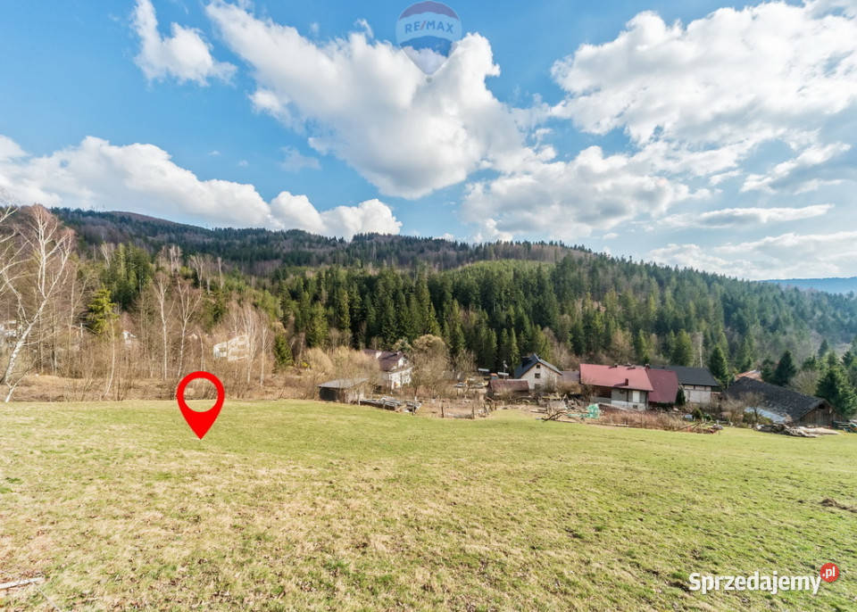 Wisła Gościejów działka z widokiem 35m