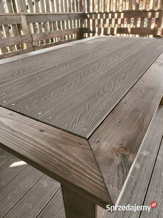 Solidny drewniany stół Nowy Łęki