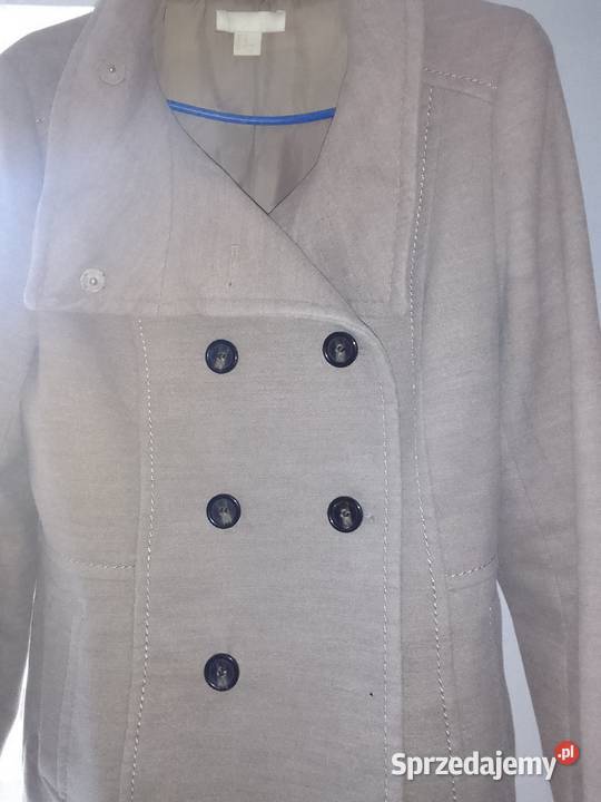 Płaszcz damski H M rozmiar 40 Okrzeja