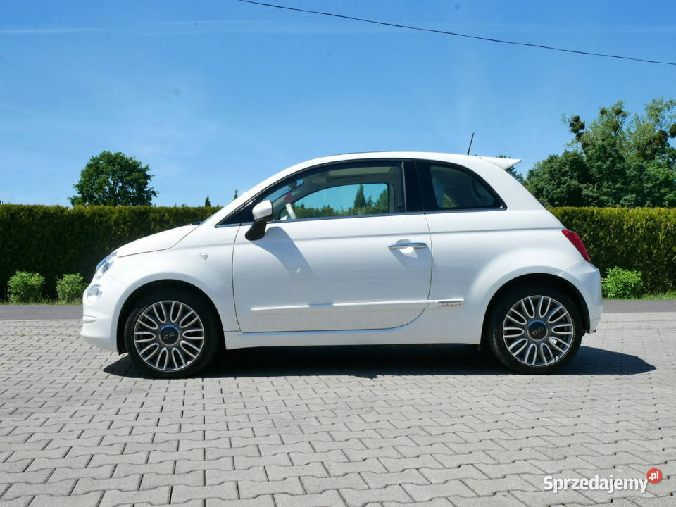 Fiat 500 12 69 Eu6 Lounge Seria 6 Serwis ASO centralny zamek Goczałkowice-Zdrój sprzedam