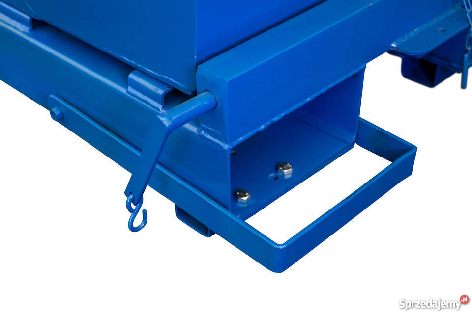 Kontener metalowy samowyładowczy do wózka Zwoleń