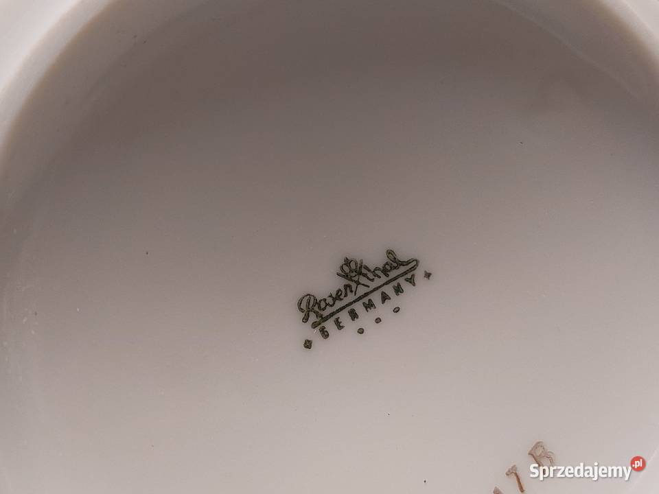 Rosenthal Lotus Mlecznik Bjrn Wiinblad Biała