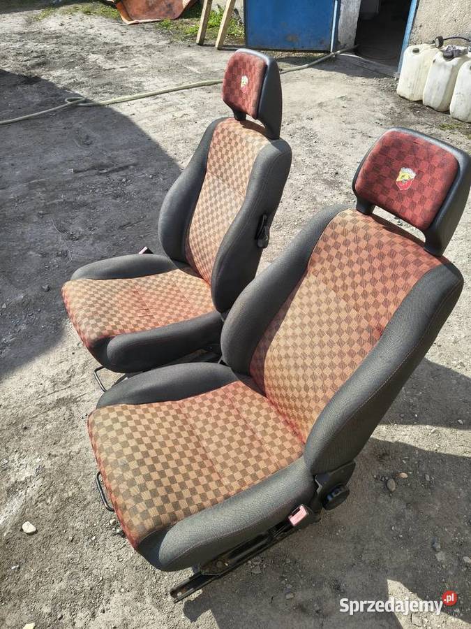Fotele Seicento sporting abarth Rok produkcji 2000 Tychy sprzedam